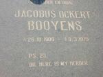 BOOYENS Jacobus Ockert 1909-1975