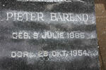 BOTHA Pieter Barend 1886-1954