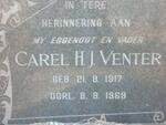 VENTER Carel H.J. 1917-1969