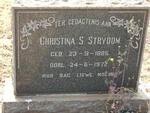 STRYDOM Christina S. 1885-1972