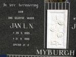 MYBURGH Jan L.N. 1895-1986 & Johanna C.M.C. 1897-1984