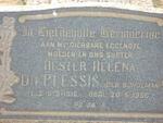 PLESSIS Hester Helena, du nee SCHOEMAN 1916-1955