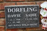 DORFLING Dawie 1930-2005 & Sadie 1936-