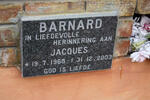 BARNARD Jaques 1968-2003