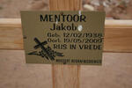 MENTOOR Jacob 1938-2009