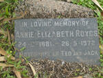ROYDS Edward Alington 18?5-1915 & Annie Elizabeth 1881-1972