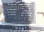 SWART Antonie Lombard 1911-1983 & Susanna Phillapina DU PREEZ 1915-1990
