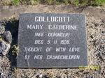 COLLOCOTT Mary Catherine nee DIERINGER -1939