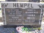 HEMPEL August Frans Herman 1895-1970 & Laura Emelia 1912-2007