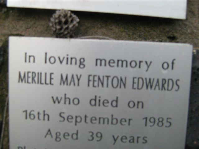 EDWARDS Merille May Fenton -1985