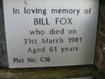 FOX Bill -1981