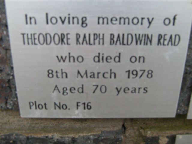 READ Theodore Ralph Baldwin -1978
