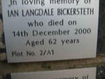 BICKERSTETH Ian Langdale -2000