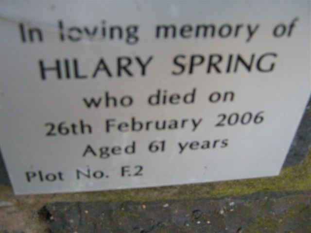 SPRING Hilary -2006