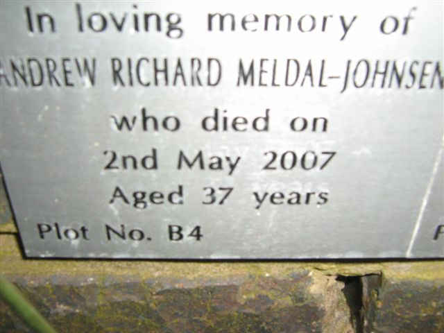 MELDAL Andrew Richard, Johnsen -2007