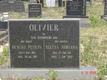 OLIVIER Ockert Petrus 1903-1981 & Aletta Adriana 1911-1982