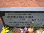 MEYER Johannes Marthinus 18??-198? :: MEYER Johannes Marthinus 1928-2005