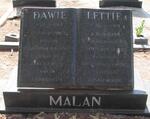 MALAN Dawie 1918-1980 & Lettie 1919-1998