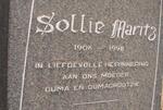 MARITZ Sollie 1906-1998