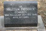 EDWARDS Malcolm Fredrick -1946