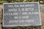 BOTES Maria S. M. 1889-1960
