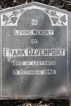 DAVENPORT  Frank -1942