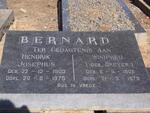 BERNARD Hendrik Josephus 1903-1975 & Winifred DREYER 1905-1979