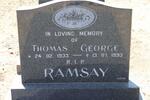 RAMSAY Thomas George 1933-1993