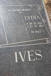 IVES Lydia 1933-1993