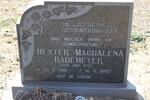 RADEMEYER Hester Magdalena nee VAN ZYL 1901-1982