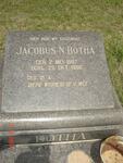 BOTHA Jacobus N. 1887-1966