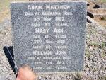 ? Adam Matthew -1902 :: ? Mary Ann -1930 :: ? William John -1912