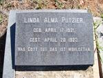PUTZIER Linda Alma 1921-1923
