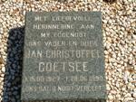 COETSEE Jan Christoffel 1927-1990