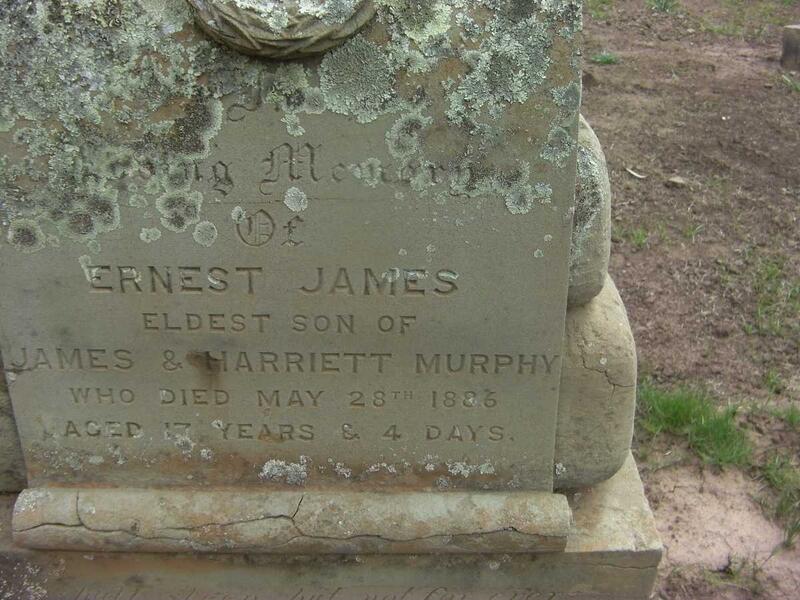 MURPHY Ernest James -1886