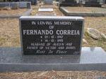 CORREIA Fernando 1947-1995