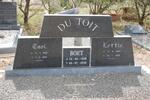 TOIT Tooi, du 1899-1980 & Lettie 1903-1978 :: DU TOIT Boet 1926-2006