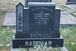 RADEMAN M.P.J. 1891-1982