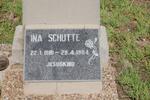 SCHUTTE Ina 1981-1984