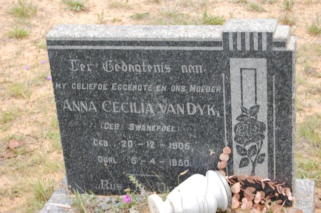 DYK Anna Cecilia,van  nee SWANEPOEL 1905-1950
