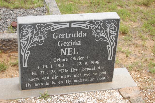 NEL Gertruida Gezina nee OLIVIER 1913-1996
