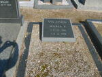 VILJOEN Maria F. 1912-1985