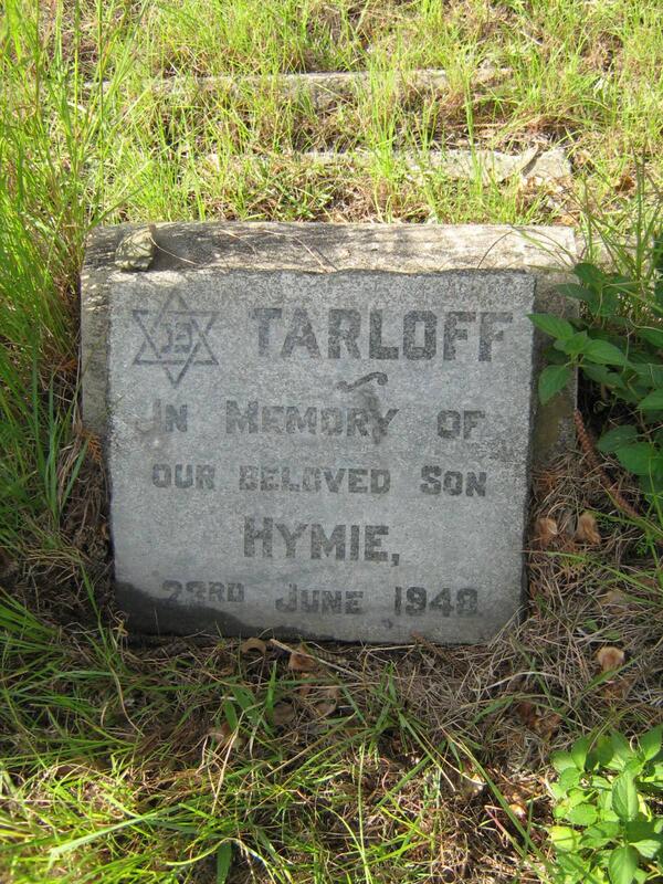 TARLOFF Hymie -1948