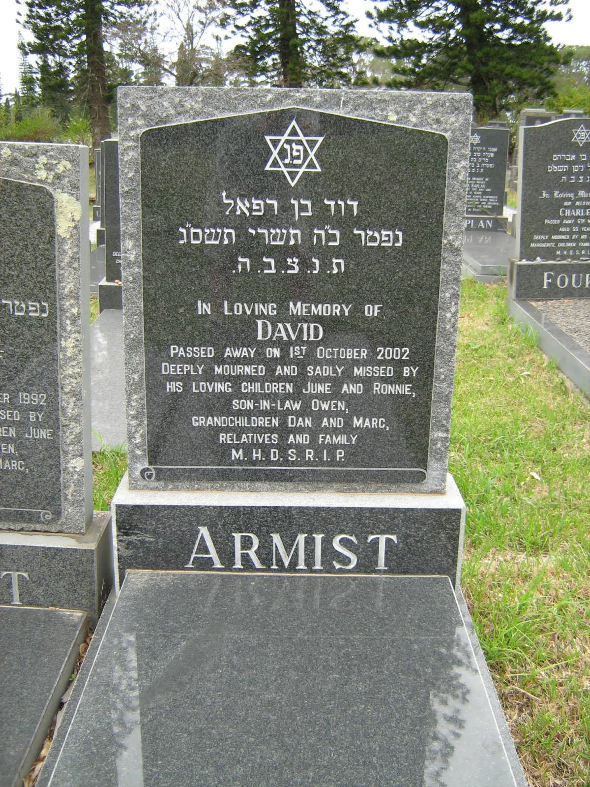 ARMIST David -2002
