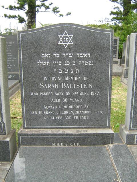 BALTSTEIN Sarah -1977