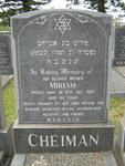 CHEIMAN Miriam -1989 