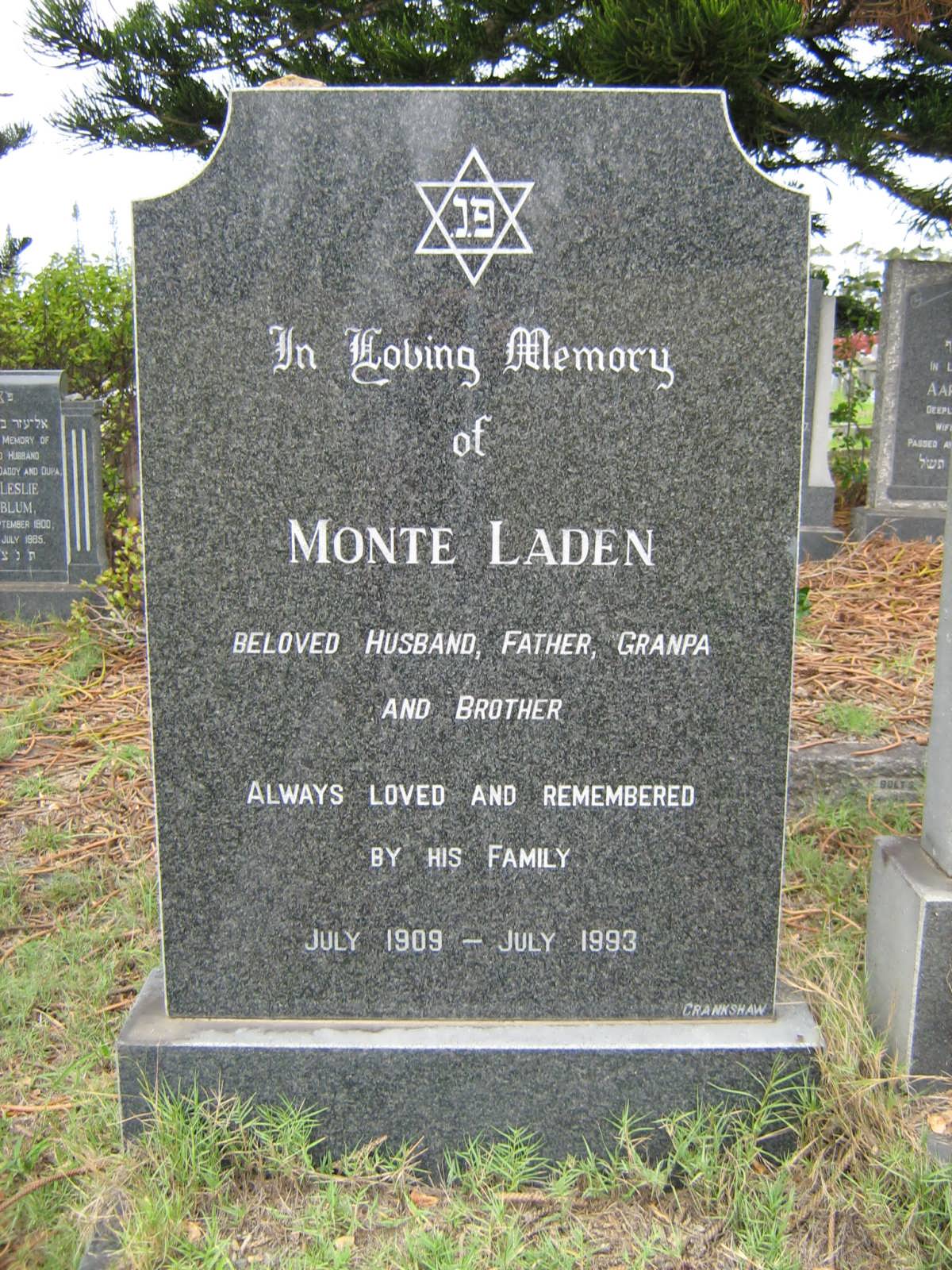 LADEN Monte 1909-1993