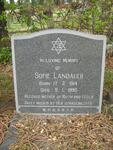 LANDAUER Sofie 1914-1995