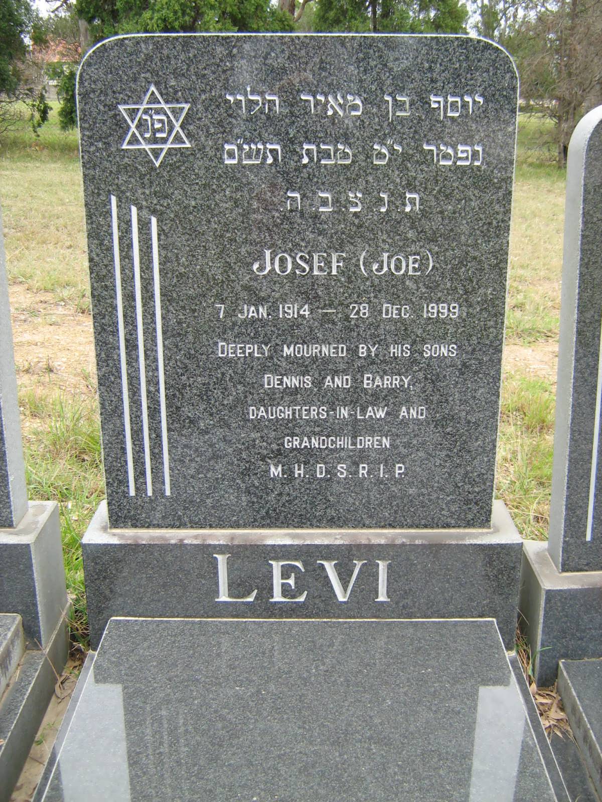 LEVI Josef 1914-1999