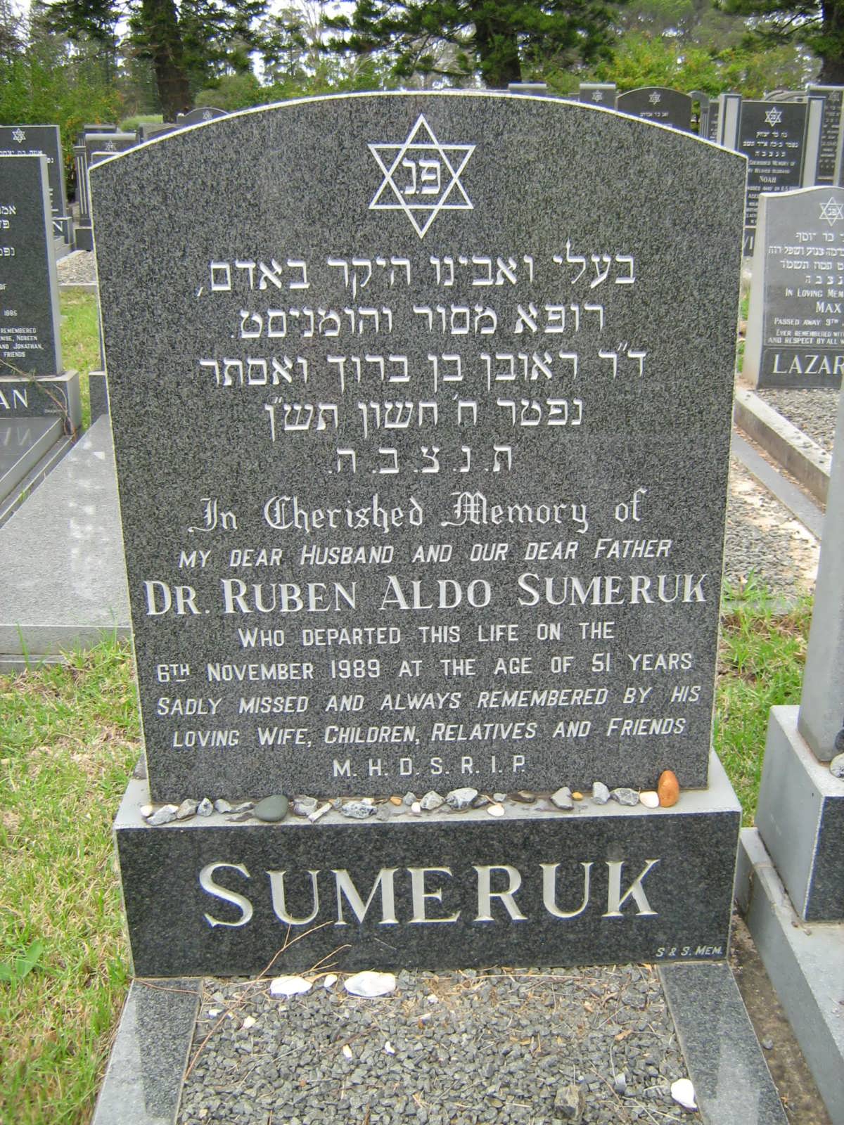 SUMERUK Ruben Aldo -1989 